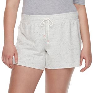 Juniors' Plus Size SO® French Terry Shorts