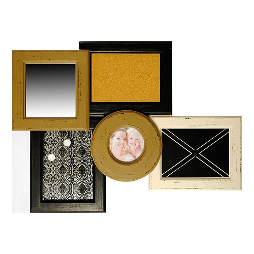 New View Multifunctional 1-Opening Corkboard Collage Frame
