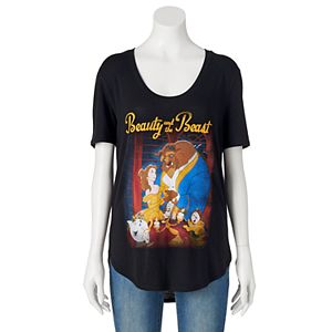 Disney's Beauty and the Beast Juniors' Classic Graphic Tee