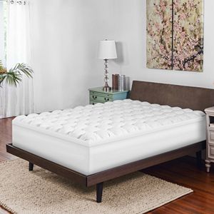 SensorPEDIC Baffled 4-in. Gel-Infused Memory Foam & Synthetic Down Topper