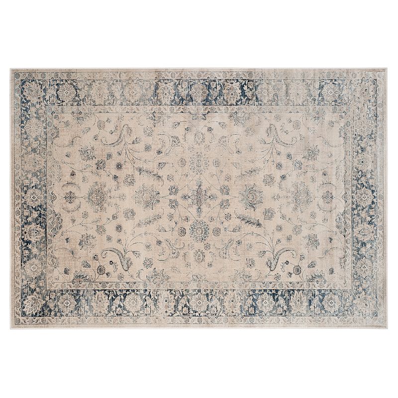 Safavieh Vintage Kuya Framed Floral Rug, Multicolor, 5X7.5 Ft