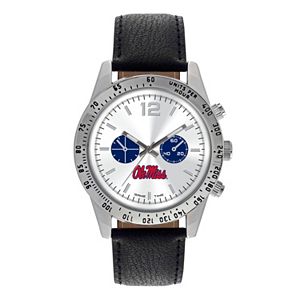 Men's Game Time Ole Miss Rebels Letterman Watch