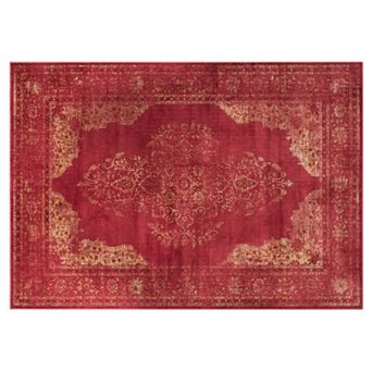 Safavieh Vintage Kashan Framed Floral Rug