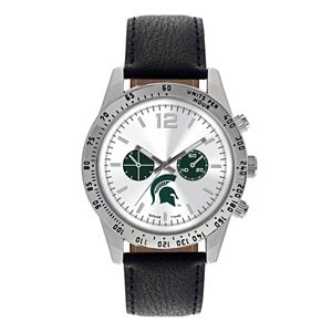 Men's Game Time Michigan State Spartans Letterman Watch
