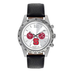 Men's Game Time North Carolina State Wolfpack Letterman Watch