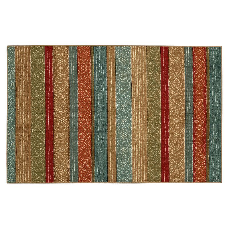 Mohawk Home Batik Stripe Rug, Multicolor, 5X7 Ft