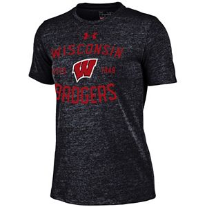 Women's Under Armour Wisconsin Badgers Triblend Tee