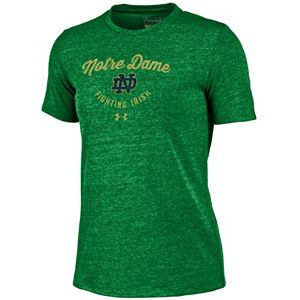 Women's Under Armour Notre Dame Fighting Irish Triblend Tee