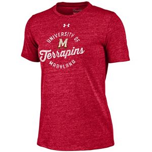 Women's Under Armour Maryland Terrapins Triblend Tee