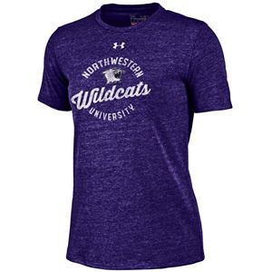 Women's Under Armour Northwestern Wildcats Triblend Tee