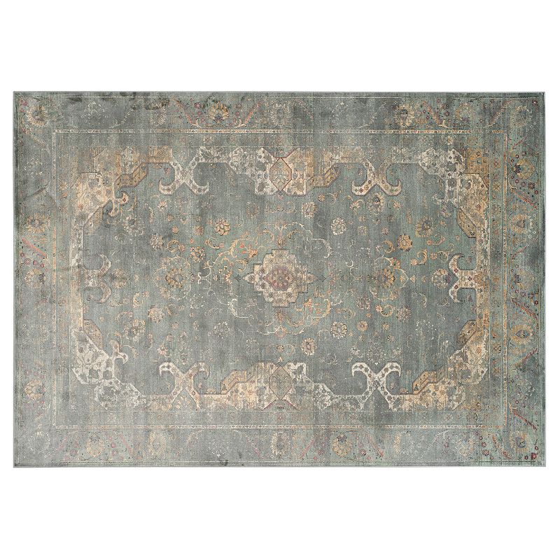 Safavieh Vintage Zara Framed Floral Rug, Multicolor, 5X7.5 Ft