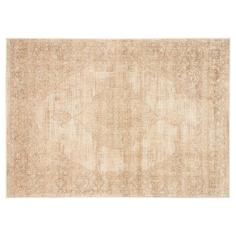 Safavieh Vintage Azar Framed Floral Rug, White, 8X11 Ft