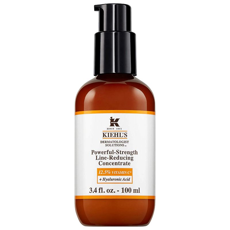 Kiehl's Since 1851 Powerful-Strength Vitamin C Serum for Glow & Fine Lines,