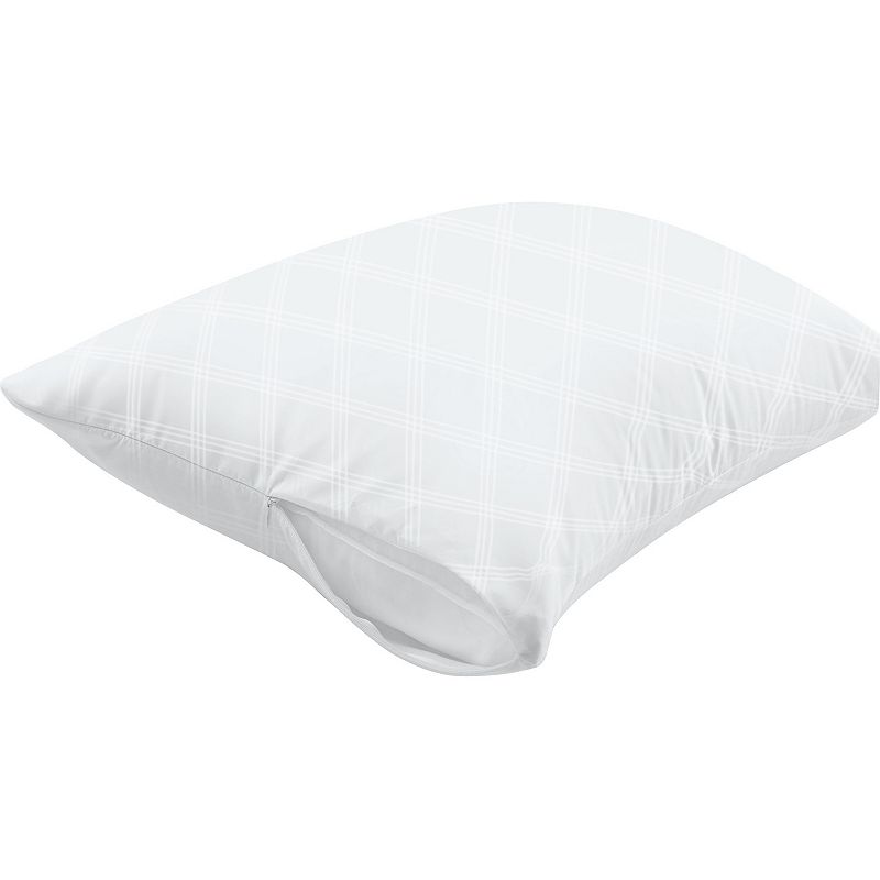 77337907 Allerease Ultimate Pillow Protector, White, King sku 77337907