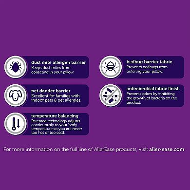 AllerEase Ultimate Pillow Protector