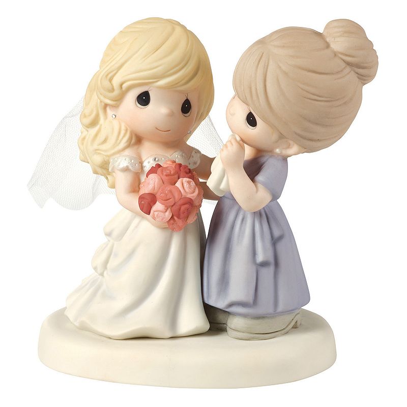 Precious Moments Bride & Mom Figurine, Multicolor