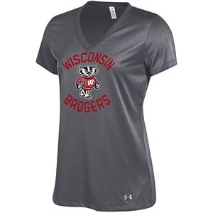 Women's Under Armour Wisconsin Badgers Tech Tee