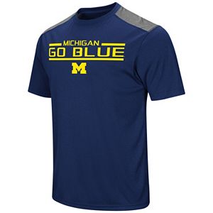 Men's Campus Heritage Michigan Wolverines Rival Heathered Tee