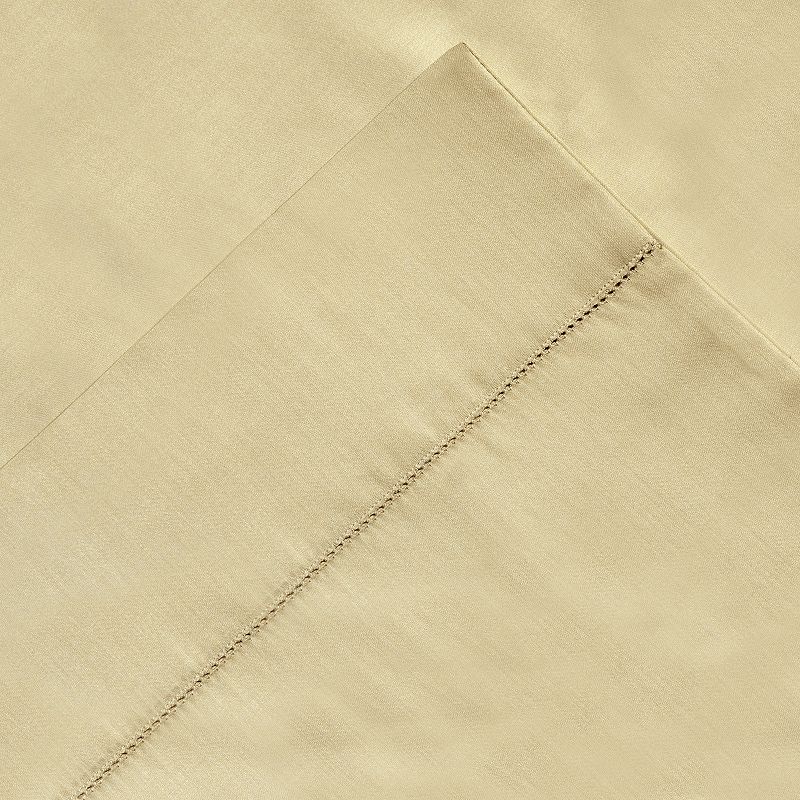 Pointehaven 300 Thread Count Cotton Sheet Set, Natural