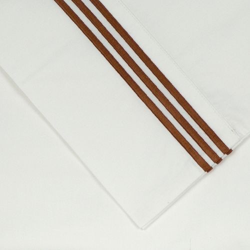 Pointehaven 2pack 300 Thread Count Embroidered Pillowcase