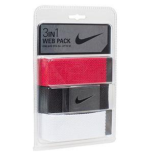 Men's Nike 3-in-1 Golf Web Belt Pack