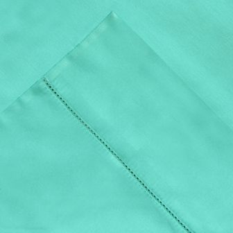 Pointehaven 410 Thread Count Cotton Sheet Set or Pillowcase Pair