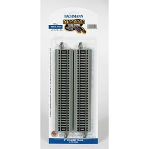 Bachmann Trains Straight Nickel Silver HO Scale E-Z Track