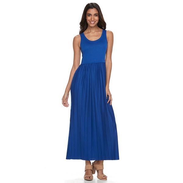 Petite Apt. 9® Accordion-Pleat Maxi Dress