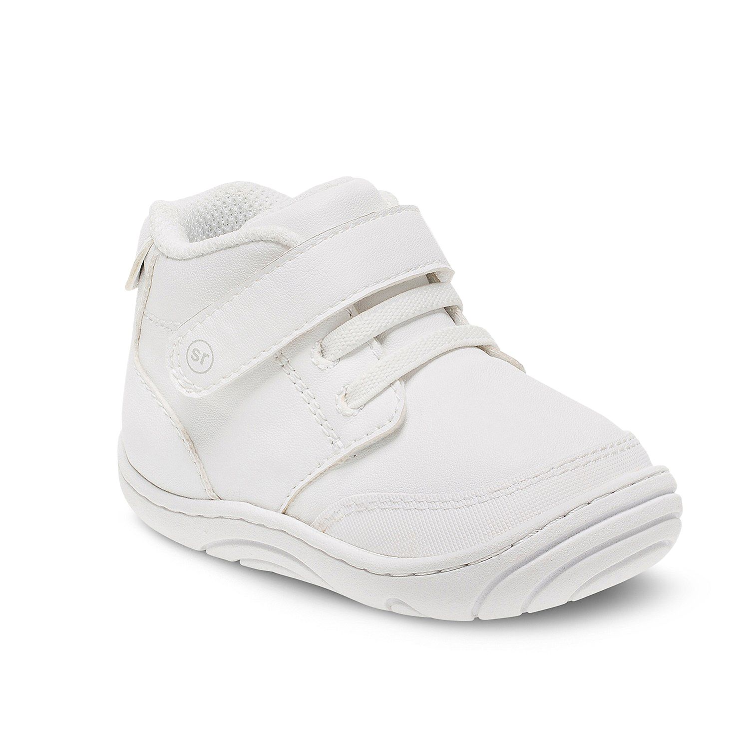 stride rite white hard bottom shoes