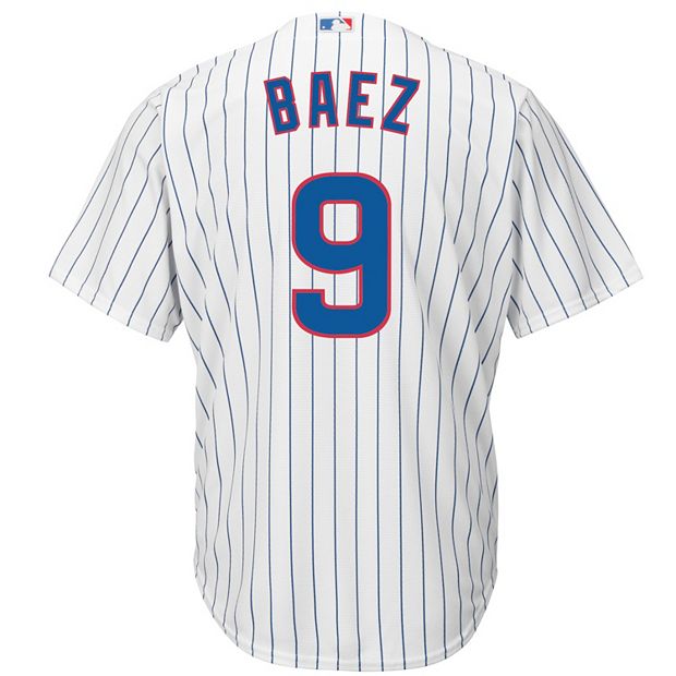 Chicago Cubs Javier Baez Majestic Cool Base Blue Size 48 MLB