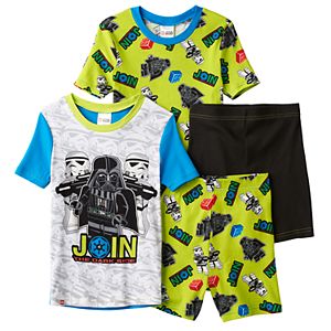 Boys 4-10 Lego Star Wars 4-Piece Pajama Set