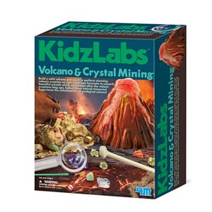 4M Volcano & Crystal Mining Science Kit