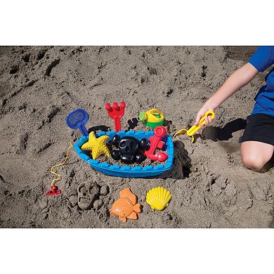 Toysmith Pirate Ship Beach Toys Set 