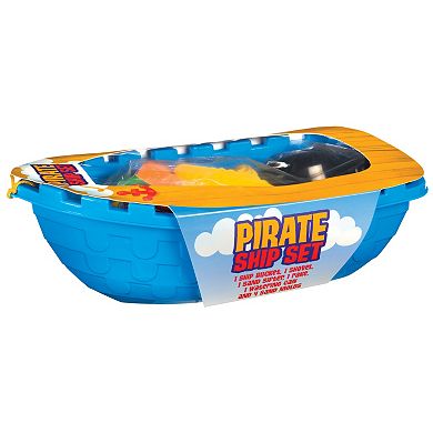 Toysmith Pirate Ship Beach Toys Set 