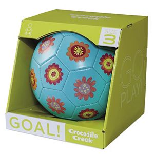 Crocodile Creek Flower Size 3 Kids Soccer Ball