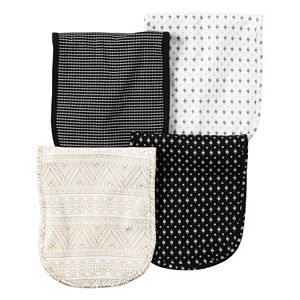 Baby Carter's 4-pk. Tile & Mosaic Burp Cloths