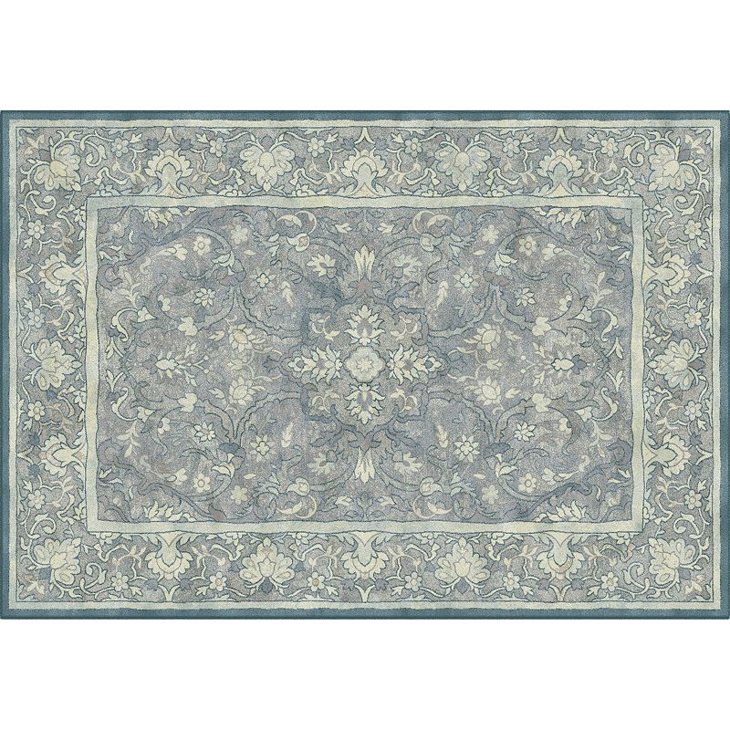 Safavieh Vintage Jahan Framed Floral Rug, Blue, 5X7.5 Ft