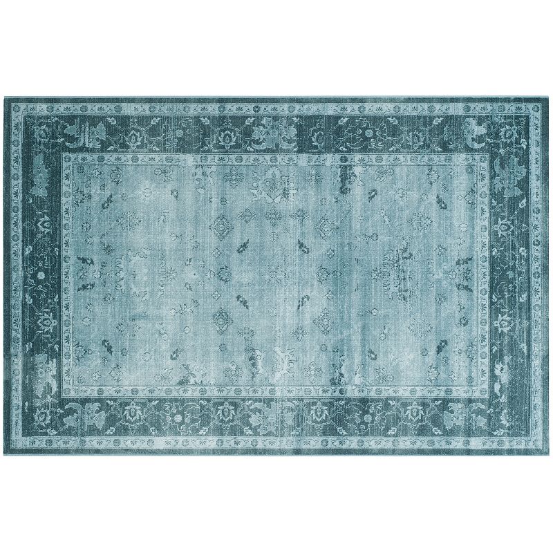 Safavieh Vintage Gulben Framed Floral Rug, Blue, 8X11 Ft