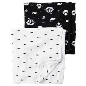 Baby Boy Carter's 2-pk. Whale & Treasure Island Swaddlers