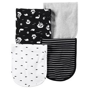 Baby Boy Carter's 4-pk. Treasure Island Burp Cloths
