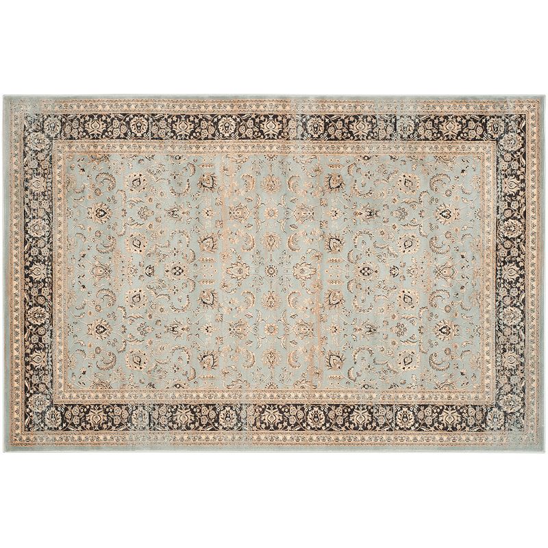 Safavieh Vintage Persian Nain Framed Floral Rug, Multicolor, 6.5Ft Sq