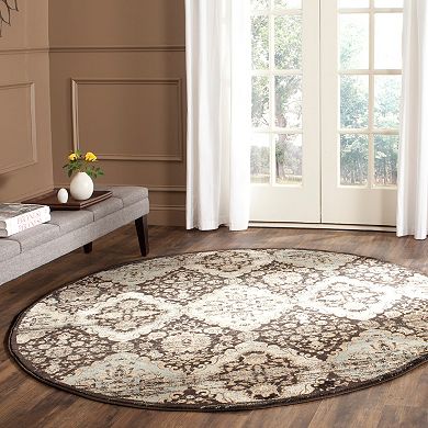 Safavieh Vintage Diamond Floral Pattern Rug