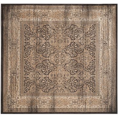 Safavieh Vintage Qhum Framed Floral Rug