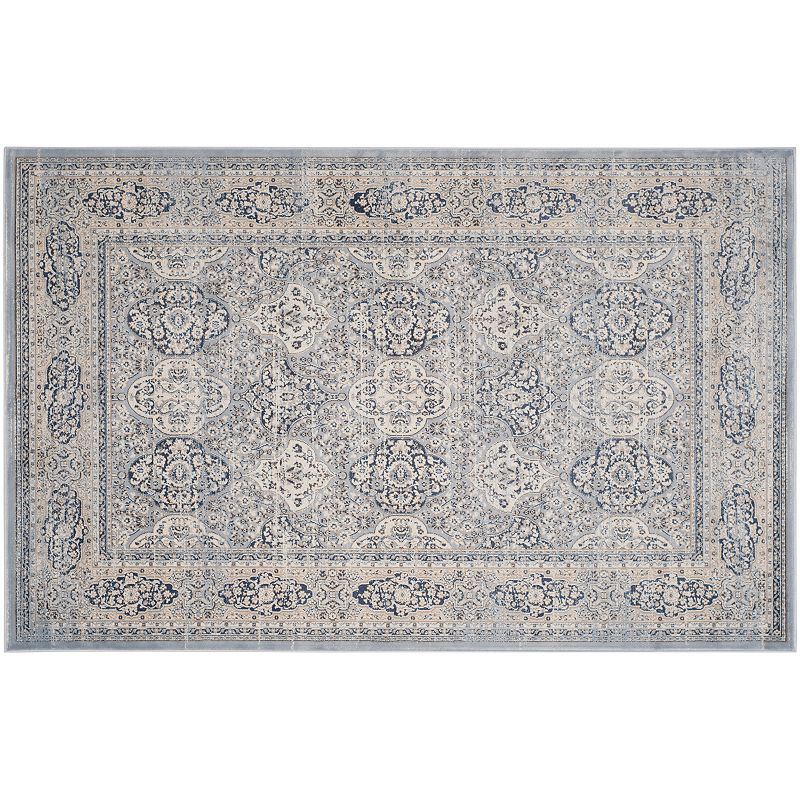 Safavieh Vintage Qhum Framed Floral Rug, Multicolor, 6.5Ft Sq