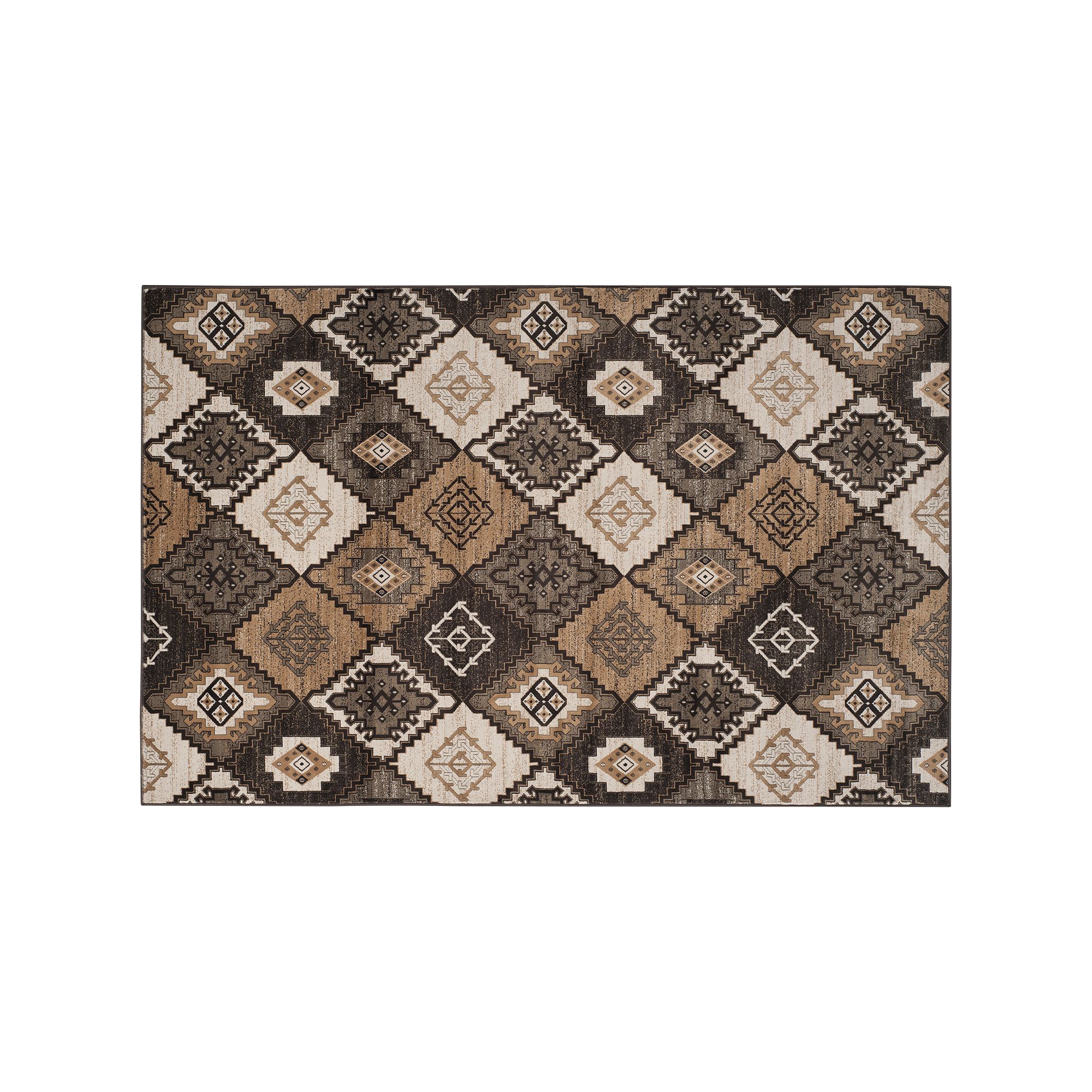 Safavieh Vintage Mirza Medallion Rug, Black Ivory