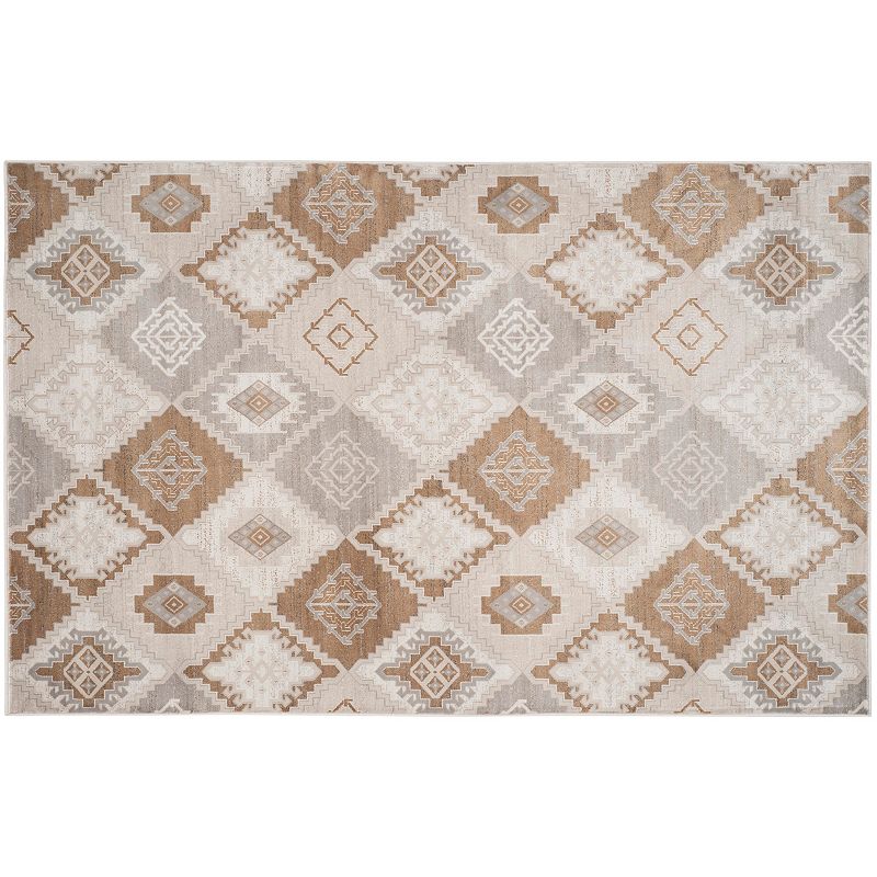 Safavieh Vintage Mirza Medallion Rug, Multicolor, 6.5X9 Ft