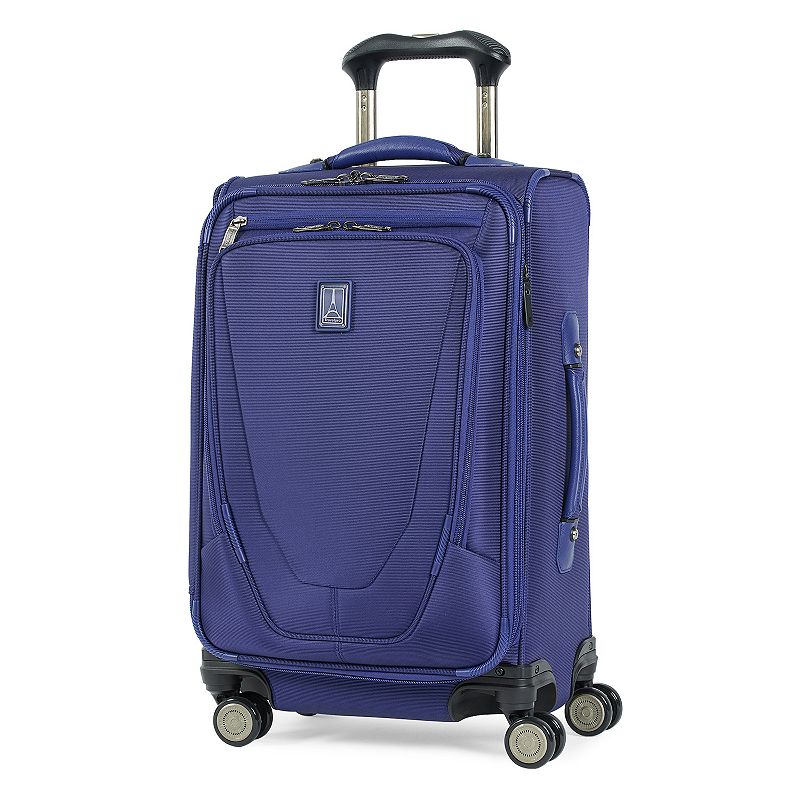 Travelpro Crew 11 Expandable Spinner Suiter Luggage, Purple, 21 Carryon
