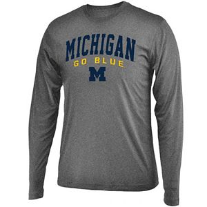 Men's Campus Heritage Michigan Wolverines Long-Sleeved Tee