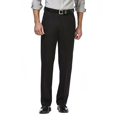 haggar stretch denim trousers