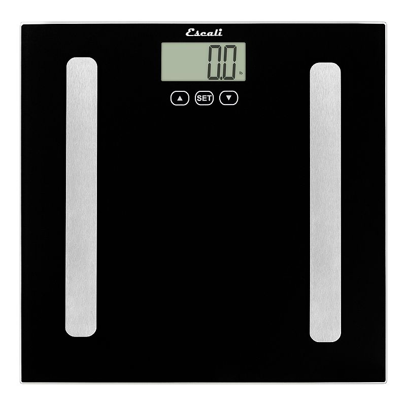 Escali Body Analyzing Bathroom Scale, Multicolor